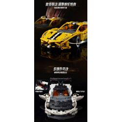 QMAN ENLIGHTEN KEEPPLEY 91008 TỐC ĐỘ TÍCH LŨY CÁNH GIÓ CỰC bộ đồ chơi xếp lắp ráp ghép mô hình Technic Kỹ Thuật Công Nghệ Cao Mô Hình Phương Tiện 798 khối