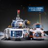 KEEPPLEY K10236 10236 CĂN CỨ MẶT TRĂNG (CABIN SINH HOẠT HỌC) bộ đồ chơi xếp lắp ráp ghép mô hình City Thành Phố 893 khối