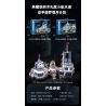 KEEPPLEY K10236 10236 CĂN CỨ MẶT TRĂNG (CABIN SINH HOẠT HỌC) bộ đồ chơi xếp lắp ráp ghép mô hình City Thành Phố 893 khối