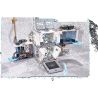 KEEPPLEY K10236 10236 CĂN CỨ MẶT TRĂNG (CABIN SINH HOẠT HỌC) bộ đồ chơi xếp lắp ráp ghép mô hình City Thành Phố 893 khối