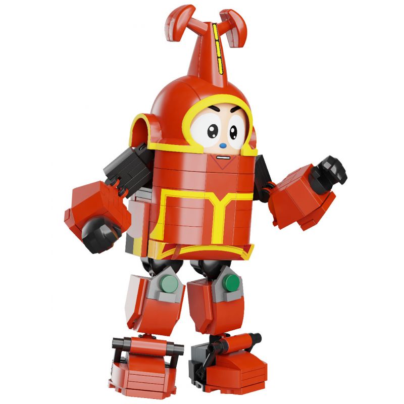 PANTASY 87102 TIỂU BẢO BỌC SẮT KABUDA bộ đồ chơi xếp lắp ráp ghép mô hình Movie & Game KABUTACK Phim Và Trò Chơi 214 khối