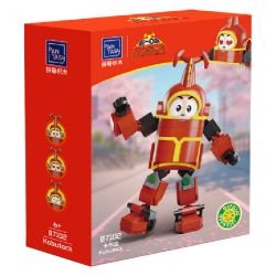 PANTASY 87102 TIỂU BẢO BỌC SẮT KABUDA bộ đồ chơi xếp lắp ráp ghép mô hình Movie & Game KABUTACK Phim Và Trò Chơi 214 khối