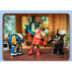 PANTASY 87102 TIỂU BẢO BỌC SẮT KABUDA bộ đồ chơi xếp lắp ráp ghép mô hình Movie & Game KABUTACK Phim Và Trò Chơi 214 khối