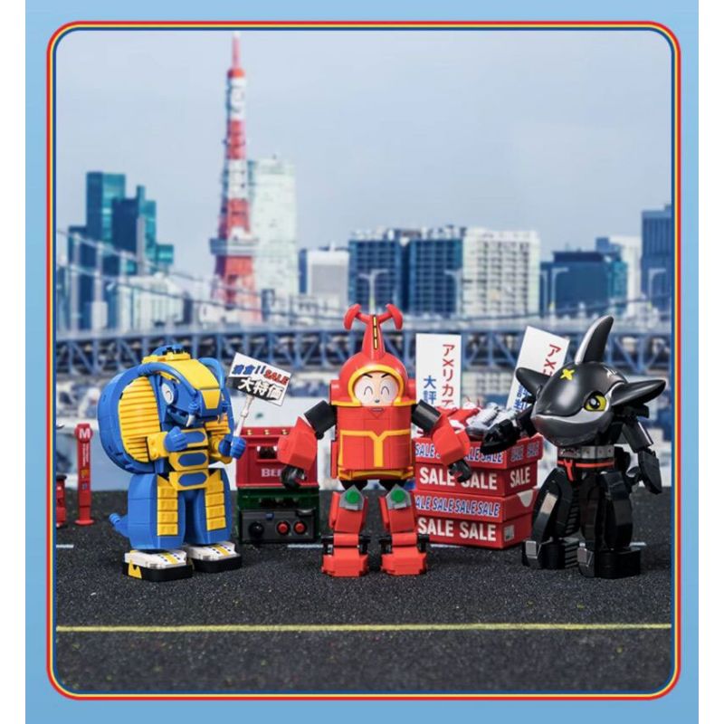 PANTASY 87103 TIỂU BẢO BỌC SẮT KẺ BẮT NẠT GIÁN bộ đồ chơi xếp lắp ráp ghép mô hình Movie & Game COBRANDER Phim Và Trò Chơi 370 khối