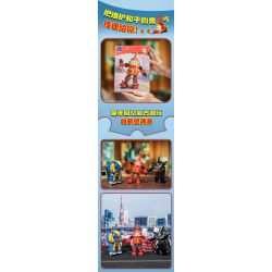 PANTASY 87104 TIỂU BẢO BỌC SẮT ỚT CÁ MẬP bộ đồ chơi xếp lắp ráp ghép mô hình Movie & Game SHARKLER Phim Và Trò Chơi 245 khối