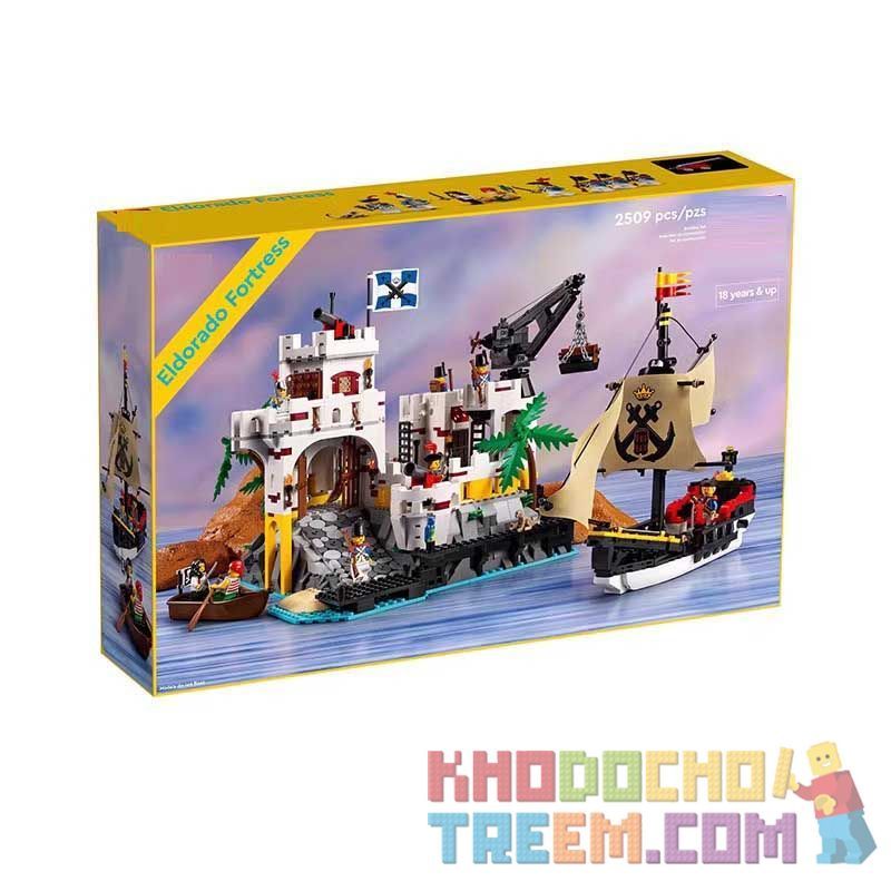 NOT Lego ELDORADO FORTRESS 10320 2132 xếp lắp ráp ghép mô hình PHÁO ĐÀI ELDORADO Icons 2509 khối