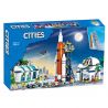 HSANHE CACO 6035 KIẾN TRÚC MINI 10 bộ đồ chơi xếp lắp ráp ghép mô hình Creator Sáng Tạo 300 khối