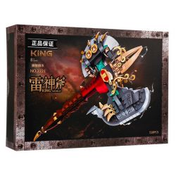 2221 RÌU CỦA THOR bộ đồ chơi xếp lắp ráp ghép mô hình 518 khối