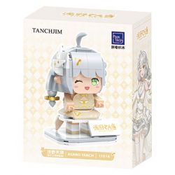 PANTASY 11018 ASANO TENKI STARLIGHT FEATHER PHIÊN BẢN ĐẶC BIỆT bộ đồ chơi xếp lắp ráp ghép mô hình Brickheadz TANCHJIM ASANO Nhân Vật Đầu To 300 khối