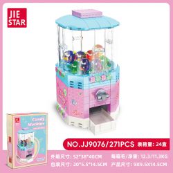 JIESTAR JJ9076 9076 MÁY MENGQU KẸO bộ đồ chơi xếp lắp ráp ghép mô hình 271 khối