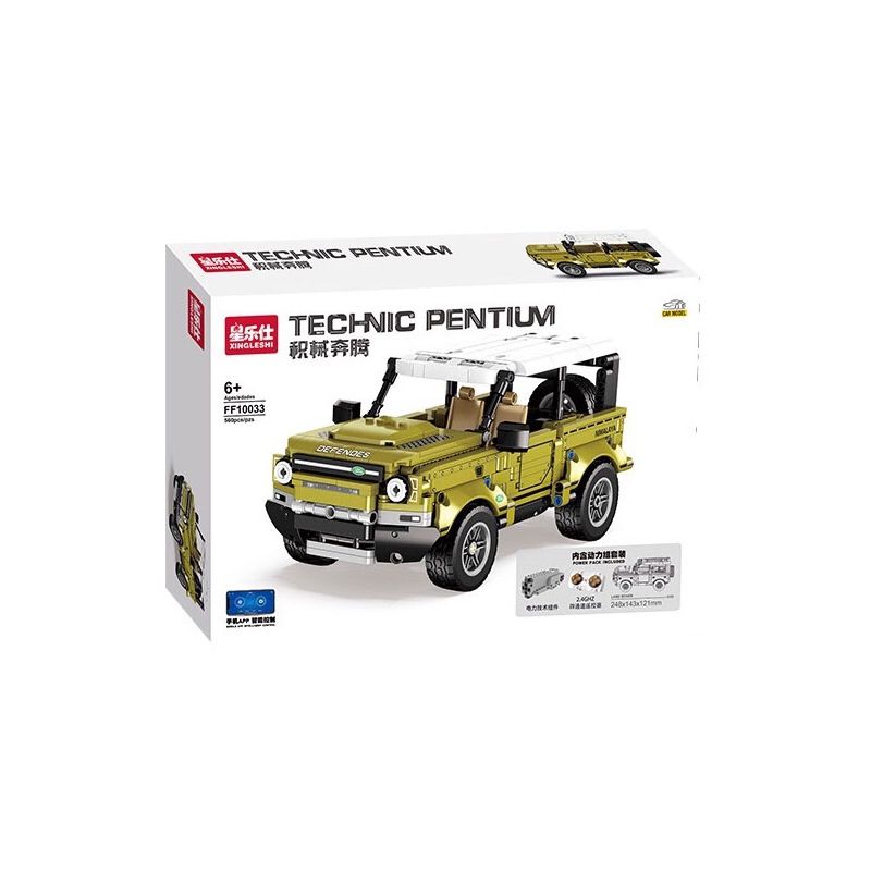 Xingleshi FF10033 Xếp hình lắp ráp ghép mô hình Land Rover Off -Road Phương tiện điều khiển từ xa Xingleshi FF10033 Xếp hình lắp ráp ghép mô hình Land Rover Off -Road Phương tiện điều khiển từ xa