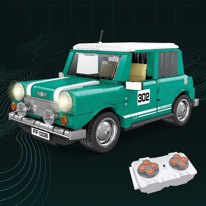 XINGLESHI FF10035 10035 ĐIỀU KHIỂN TỪ XA XE HƠI MINI MASTER bộ đồ chơi xếp lắp ráp ghép mô hình Creator Sáng Tạo 673 khối