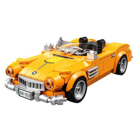 GAOMISI T1097 1097 BMW CHUYỂN ĐỔI bộ đồ chơi xếp lắp ráp ghép mô hình Speed Champions Racing Cars Đua Xe Công Thức 328 khối