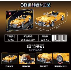 GAOMISI T1097 1097 BMW CHUYỂN ĐỔI bộ đồ chơi xếp lắp ráp ghép mô hình Speed Champions Racing Cars Đua Xe Công Thức 328 khối