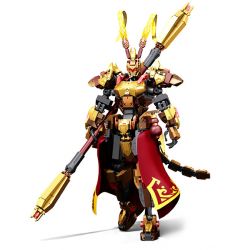 SEMBO 106009 DANH DỰ CHIẾN ĐẤU VỀ PHÍA TÂY HÀNH TRÌNH DESTINY GOKU bộ đồ chơi xếp lắp ráp ghép mô hình 750 khối