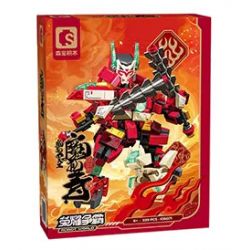 SEMBO 106071 VINH QUANG BÁ CHỦ MAGIC BB WARRIOR LIFE bộ đồ chơi xếp lắp ráp ghép mô hình 339 khối