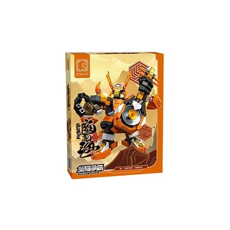 SEMBO 106072 GLORY BATTLE BB CHIẾN BINH DEMON LIHAI bộ đồ chơi xếp lắp ráp ghép mô hình 313 khối