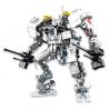 SEMBO 107501 TRÒ CHƠI DI ĐỘNG LANG THANG TRÊN TRÁI ĐẤT GHOST BARRAGE bộ đồ chơi xếp lắp ráp ghép mô hình Movie & Game Phim Và Trò Chơi 466 khối