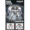 SEMBO 107501 TRÒ CHƠI DI ĐỘNG LANG THANG TRÊN TRÁI ĐẤT GHOST BARRAGE bộ đồ chơi xếp lắp ráp ghép mô hình Movie & Game Phim Và Trò Chơi 466 khối
