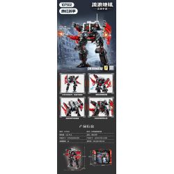 SEMBO 107502 GAME DU HÀNH TRÁI ĐẤT MOBILE RED KILLER bộ đồ chơi xếp lắp ráp ghép mô hình Movie & Game Phim Và Trò Chơi 523 khối