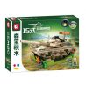 SEMBO 203196 LÍNH HẠNG TRUNG XE TĂNG NHẸ LOẠI 15 bộ đồ chơi xếp lắp ráp ghép mô hình Military Army Quân Sự Bộ Đội 260 khối