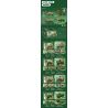 SEMBO 203196 LÍNH HẠNG TRUNG XE TĂNG NHẸ LOẠI 15 bộ đồ chơi xếp lắp ráp ghép mô hình Military Army Quân Sự Bộ Đội 260 khối