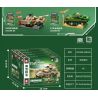 SEMBO 203198 ZHONGBING LOẠI XE TĂNG CHIẾN ĐẤU CHÍNH 88 bộ đồ chơi xếp lắp ráp ghép mô hình Military Army Quân Sự Bộ Đội 252 khối