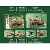 SEMBO 203198 ZHONGBING LOẠI XE TĂNG CHIẾN ĐẤU CHÍNH 88 bộ đồ chơi xếp lắp ráp ghép mô hình Military Army Quân Sự Bộ Đội 252 khối