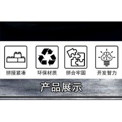 LE YI 66059 XE MÁY BAY CHIẾN ĐẤU TĂNG PIXEL bộ đồ chơi xếp lắp ráp ghép mô hình Military Army ELEPHANT TANK DESTROYER Quân Sự Bộ Đội 826 khối