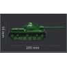 LE YI 66072 IS-2 BỂ NẶNG bộ đồ chơi xếp lắp ráp ghép mô hình Military Army IS-2 HEAVY TANK Quân Sự Bộ Đội 752 khối