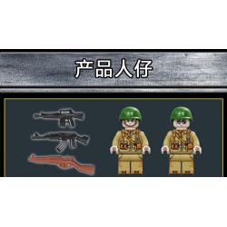 LE YI 66072 IS-2 BỂ NẶNG bộ đồ chơi xếp lắp ráp ghép mô hình Military Army IS-2 HEAVY TANK Quân Sự Bộ Đội 752 khối