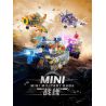 IBLOCK IB1301-1 1301-1 MẶT TRƯỚC MINI XE TĂNG T-25 bộ đồ chơi xếp lắp ráp ghép mô hình MINI MILITARY RAGE