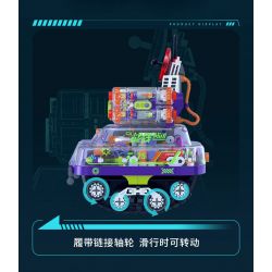 IBLOCK IB1301-1 1301-1 MẶT TRƯỚC MINI XE TĂNG T-25 bộ đồ chơi xếp lắp ráp ghép mô hình MINI MILITARY RAGE