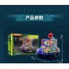 IBLOCK IB1301-1 1301-1 MẶT TRƯỚC MINI XE TĂNG T-25 bộ đồ chơi xếp lắp ráp ghép mô hình MINI MILITARY RAGE
