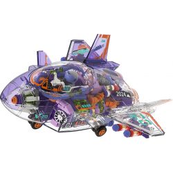 IBLOCK IB1301-2 1301-2 MẶT TRẬN MINI MÁY BAY CHIẾN ĐẤU TÀNG HÌNH J-20 bộ đồ chơi xếp lắp ráp ghép mô hình MINI MILITARY RAGE