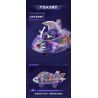IBLOCK IB1301-2 1301-2 MẶT TRẬN MINI MÁY BAY CHIẾN ĐẤU TÀNG HÌNH J-20 bộ đồ chơi xếp lắp ráp ghép mô hình MINI MILITARY RAGE