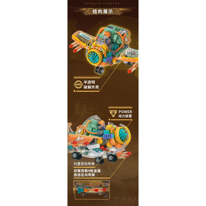 IBLOCK IB1301-3 1301-3 MẶT TRẬN MINI MÁY BAY CHIẾN ĐẤU J-05 JET bộ đồ chơi xếp lắp ráp ghép mô hình MINI MILITARY RAGE