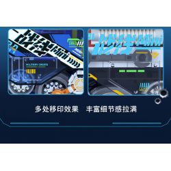 IBLOCK IB1301-4 1301-4 MẶT TRẬN MINI XE TĂNG CHIẾN ĐẤU CHỦ LỰC 99A bộ đồ chơi xếp lắp ráp ghép mô hình MINI MILITARY RAGE