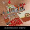 MEGA BLOKS HXT00 BỨC XẠ TRẠM SỬA CHỮA TÊN LỬA ĐỎ bộ đồ chơi xếp lắp ráp ghép mô hình Movie & Game FALLOUT RED ROCKET Phim Và Trò Chơi 824 khối