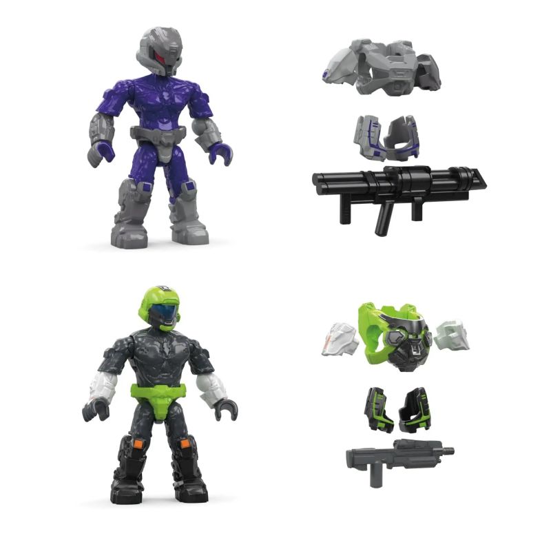MEGA BLOKS HXT00 HALO ONG ĐỐT BẮC CỰC CỦA UNSC bộ đồ chơi xếp lắp ráp ghép mô hình Movie & Game HALO UNSC ARCTIC BURN WASP Phim Và Trò Chơi 342 khối