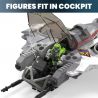 MEGA BLOKS HXT00 HALO ONG ĐỐT BẮC CỰC CỦA UNSC bộ đồ chơi xếp lắp ráp ghép mô hình Movie & Game HALO UNSC ARCTIC BURN WASP Phim Và Trò Chơi 342 khối