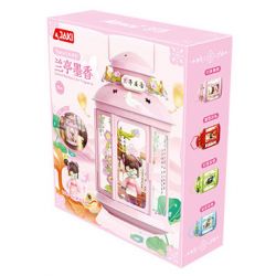 JAKI HK118 NẾU BẠN ĐẾN NANCI 氛 MỘT BẦU KHÔNG KHÍ LAN TING MO XIANG bộ đồ chơi xếp lắp ráp ghép mô hình