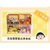WEKKI 516415 CHERRY NHỎ BALLS NGÔI NHÀ STACK CỬA HÀNG BURGER HUAMOU bộ đồ chơi xếp lắp ráp ghép mô hình Movie & Game Phim Và Trò Chơi 216 khối