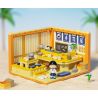 WEKKI 516417 NGÔI NHÀ JENGA THƠM NGON CỦA CHIBI MARUKO-CHAN HÀNG SUSHI bộ đồ chơi xếp lắp ráp ghép mô hình Movie & Game Phim Và Trò Chơi 206 khối