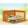 WEKKI 516418 CHERRY NHỎ BALLS NGÔI NHÀ STACK MARU TAILING NOODLE SHOP bộ đồ chơi xếp lắp ráp ghép mô hình Movie & Game Phim Và Trò Chơi 191 khối