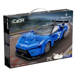 CADA DOUBLEE C51089 51089 MASERATI GT2 1:20 XE THỂ THAO tỷ lệ 1:20 bộ đồ chơi xếp lắp ráp ghép mô hình Racers Đua Tốc Độ 320 khối