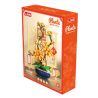JAKI DK003 XU HƯỚNG HOA CÂY QUỐC GIA RỰC RỠ ĐÓN XUÂN bộ đồ chơi xếp lắp ráp ghép mô hình Creator WINTER JASMINE Sáng Tạo