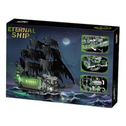 ZHEGAO 653004 BAY HÀ LAN bộ đồ chơi xếp lắp ráp ghép mô hình Pirates Of The Caribbean Cướp Biển Vùng Caribe 1573 khối