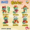 ZHEGAO LZ8335 8335 6 ĐẠI VẬN CHO TUỔI TỴ TĂNG TRƯỞNG ĐỀU ĐẶN CÁ HÀNG NĂM NGHĨ ĐẾN RẮN CAM MANG LẠI THỊNH VƯỢNG RỒNG MAY MẮN PHÚ QUÝ CẦU bộ đồ chơi xếp lắp ráp ghép mô hình Creator Sáng Tạo 3181 khối