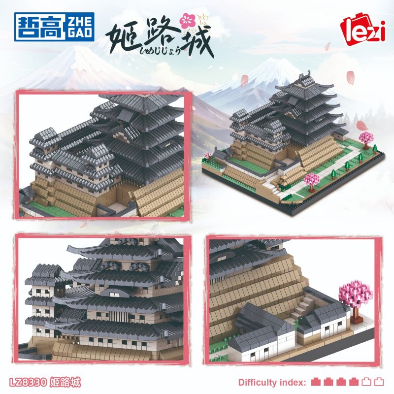 ZHEGAO LZ8330 8330 JI LUCHENG bộ đồ chơi xếp lắp ráp ghép mô hình Creator Sáng Tạo 3037 khối